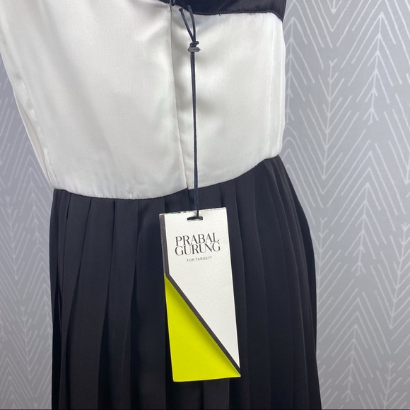 PRABAL GURUNG x TARGET Black and White Bow Dress NWT. - Picture 7 of 9